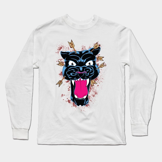 Hear Me Roar Long Sleeve T-Shirt by stuffofkings